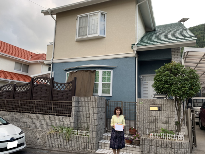 お客様の声を頂きました 広島市佐伯区 S様邸 l 広島の外壁塗装・屋根塗装専門店 クリーンペイント　外壁塗装・屋根塗装工事