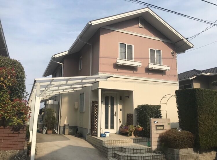 ツートンカラーがオシャレ L 広島の外壁塗装 屋根塗装専門店 クリーンペイント 現場ブログ 広島で外壁塗装 屋根塗装するならクリーンペイントにお任せ