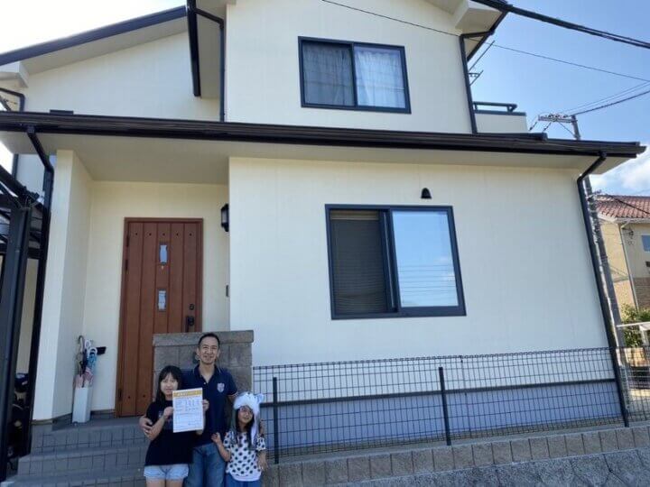 お客様の声を頂きました 広島市佐伯区石内南 T様邸 l 広島の外壁塗装・屋根塗装専門店 クリーンペイント