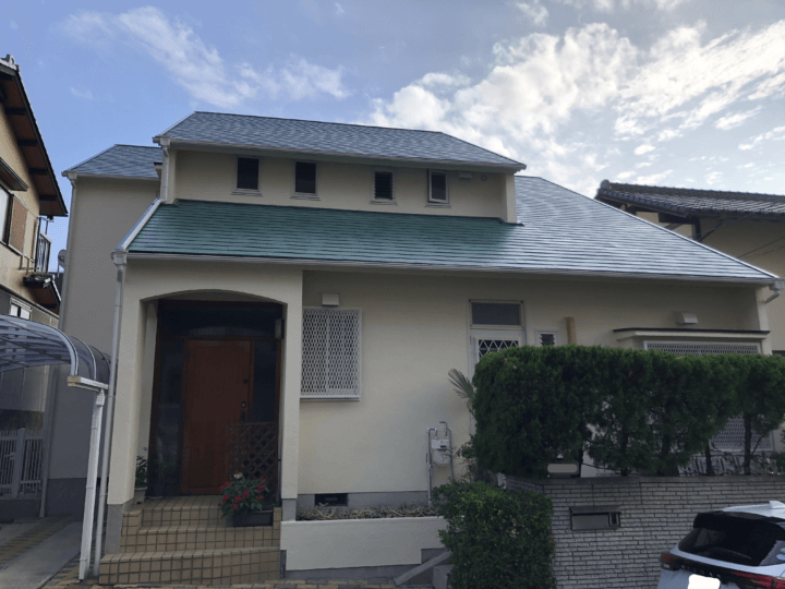広島市西区井口台 N様邸 外壁塗装・屋根塗装工事