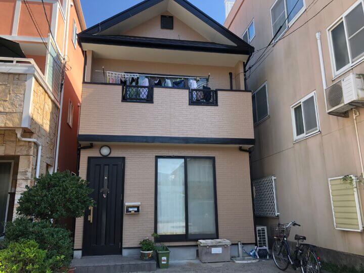 広島市中区光南 M様邸 外壁塗装・屋根塗装工事