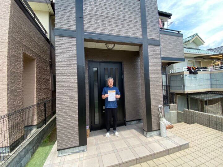 お客様の声を頂きました 広島市佐伯区観音台 Y様邸 l 広島の外壁塗装・屋根塗装専門店 クリーンペイント