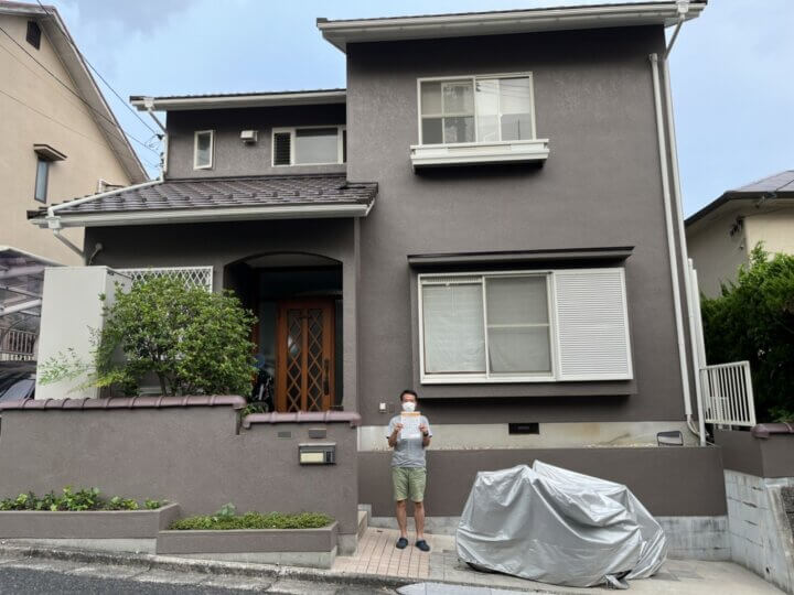 お客様の声を頂きました 広島市西区井口台 K様邸 l 広島の外壁塗装・屋根塗装専門店 クリーンペイント