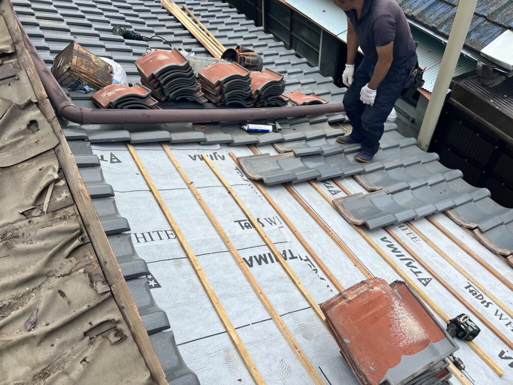 外壁塗装　広島　屋根