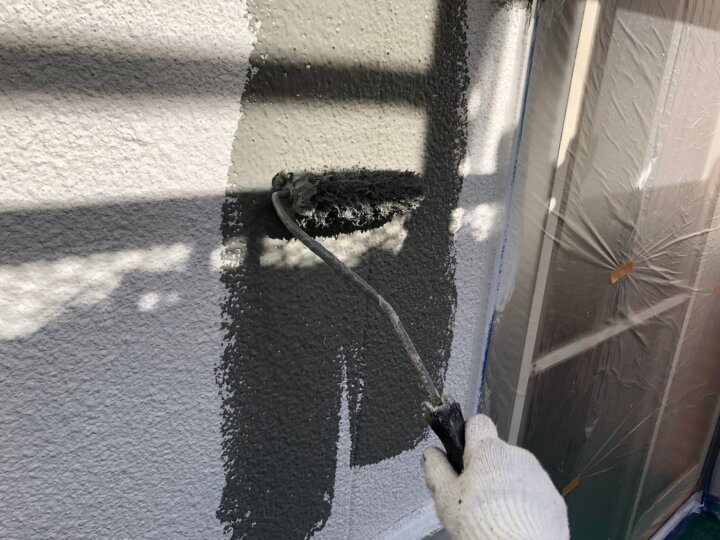 ⑯外壁上塗り 一回目(SR-428)