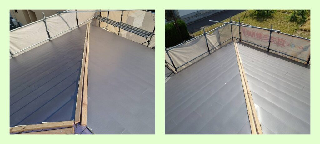 外壁塗装　屋根カバー 広島