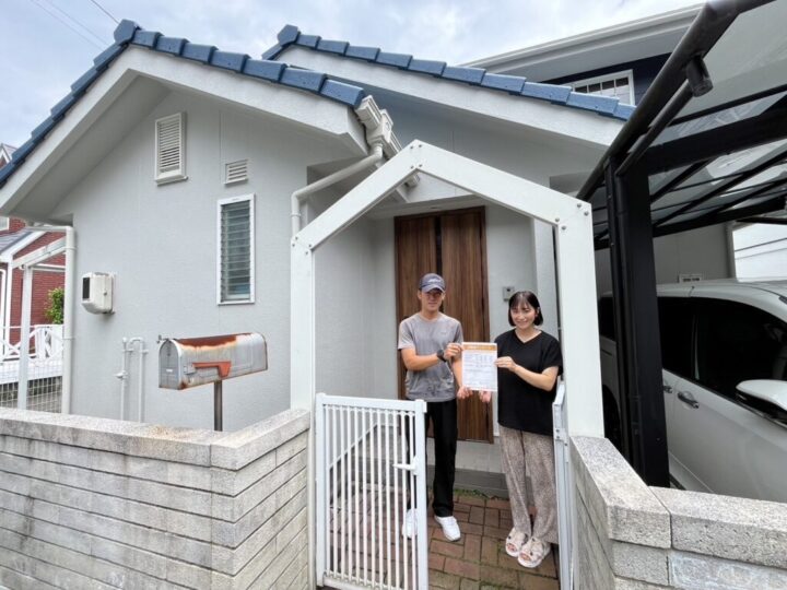 お客様の声を頂きました 広島市東区福田 M様邸 l 広島の外壁塗装・屋根塗装専門店 クリーンペイント