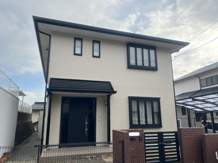 広島市西区 K様邸 外壁塗装・屋根塗装工事