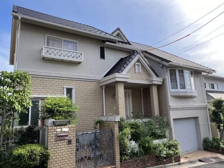 広島市西区 U様邸 外壁塗装・屋根葺き替え工事