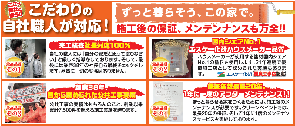 外壁塗装　広島　チラシ
