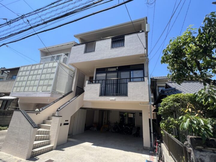 広島市南区 I様邸 外壁塗装・屋根塗装工事