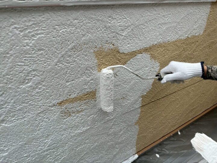 ⑬外壁(2階)下塗り