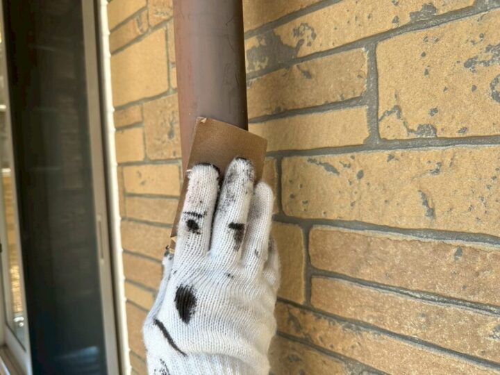 ⑥鉄部・木部ケレン清掃