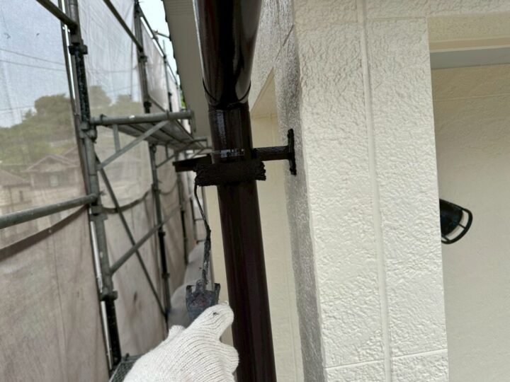 ⑰鉄部・木部上塗り 二回目