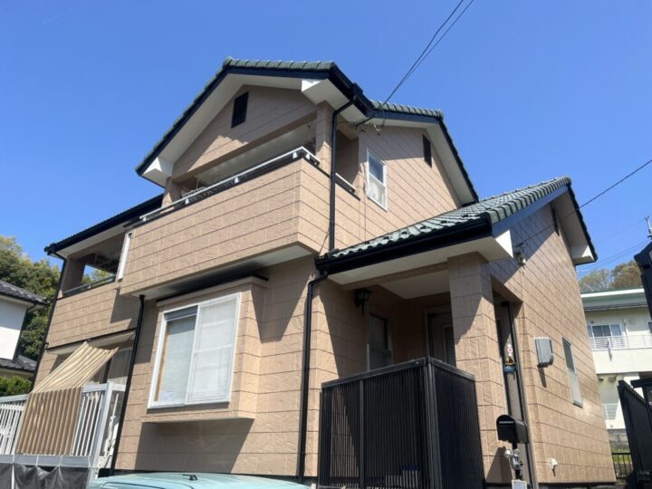広島市安佐南区 H様邸 外壁塗装工事
