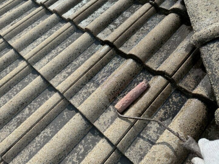 ⑧屋根下塗り 一回目