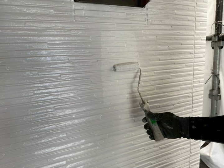 ⑱外壁(サイディング部) 上塗り 二回目(SR-408)