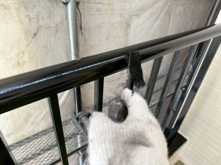 ⑳鉄部・木部上塗り 二回目