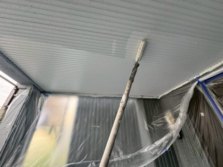 ⑯軒天塗装 二回目