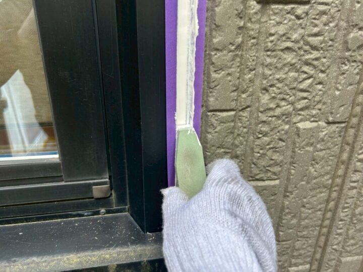 ④シーリング打ち(シーリング工事)