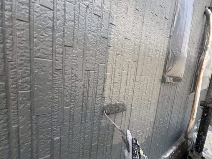 ⑲外壁上塗り 二回目