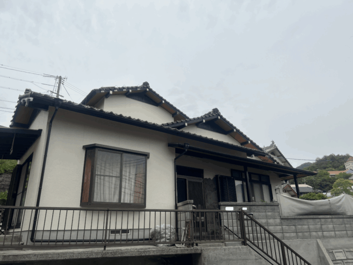 大竹市 S様邸 外壁塗装工事
