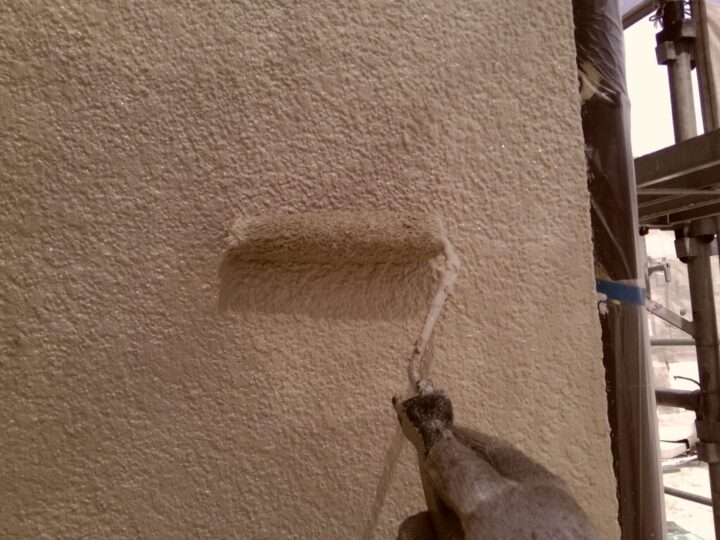 ⑥外壁上塗り 二回目