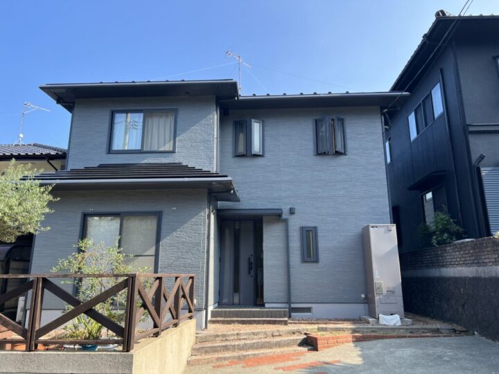 大竹市玖波 H様邸 外壁塗装・屋根塗装工事