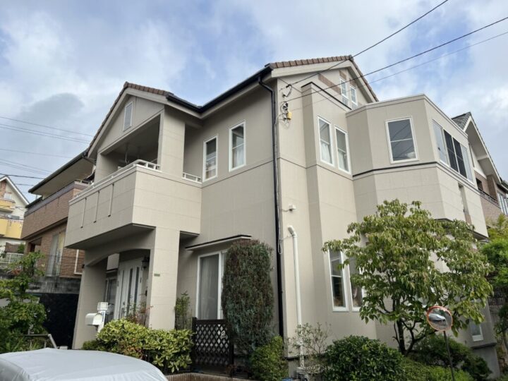 広島市西区 M様邸 外壁塗装工事