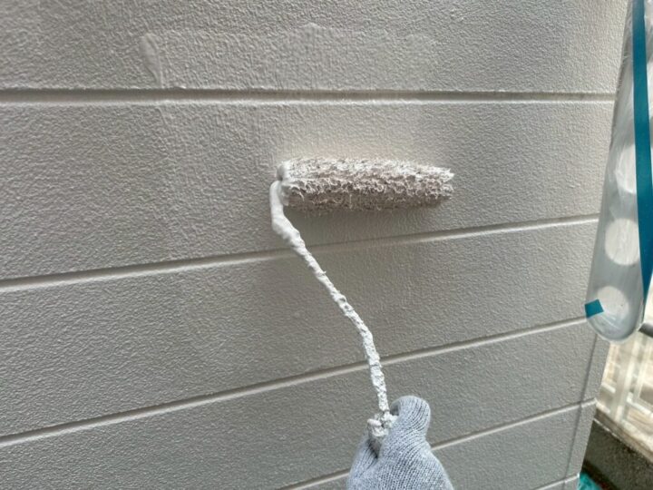 ⑫外壁上塗り 二回目