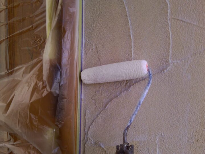 ⑩外壁(ジョリパット部)下塗り