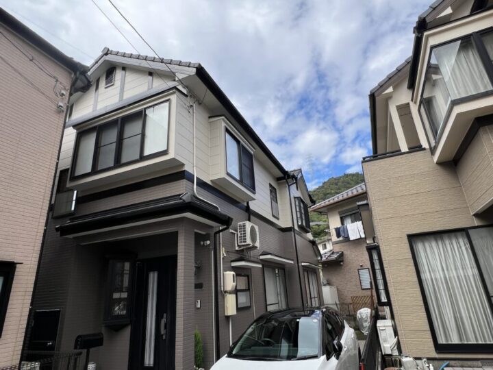 ✅2025.10.18広島市東区 K様邸 外壁塗装工事