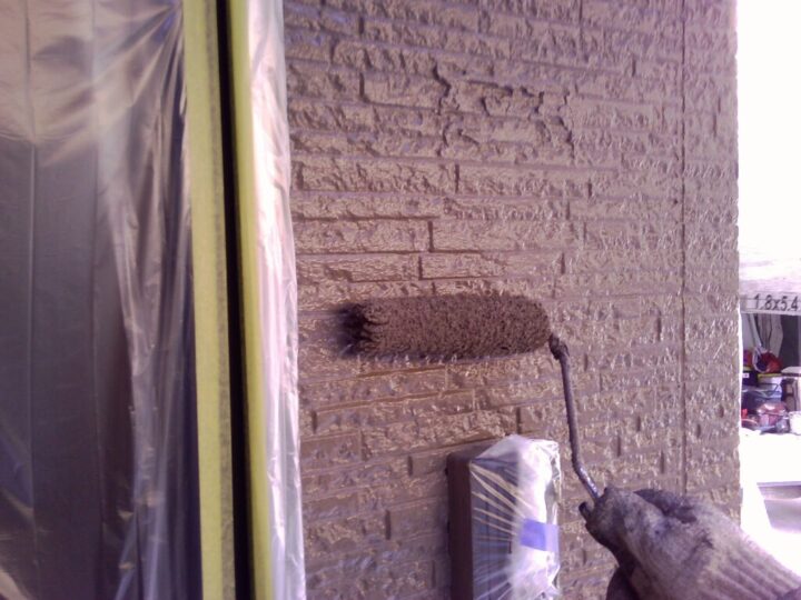 ⑫外壁上塗り 二回目