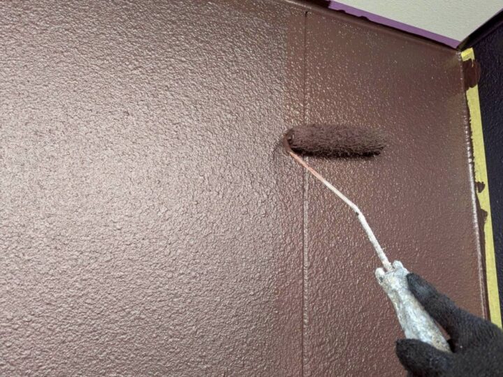 ⑰外壁(サブ)上塗り 二回目(CLR-103)