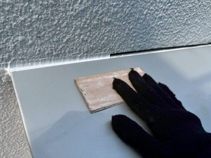 ⑥鉄部・木部ケレン清掃