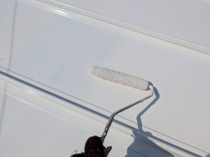 ⑩屋根上塗り 二回目