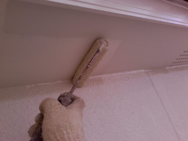 ⑬軒天塗装 二回目