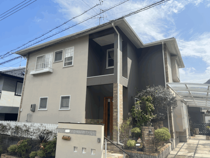 廿日市市 M様邸 外壁塗装・屋根塗装工事