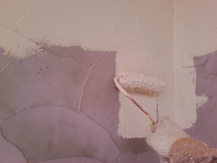 ④外壁上塗り 一回目