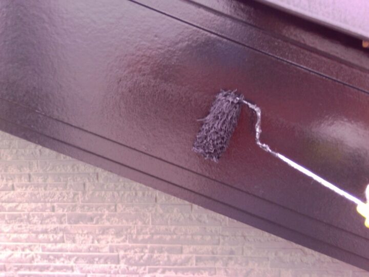 ⑭鉄部・木部上塗り 二回目