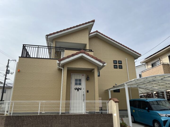 広島市安佐南区 Y様邸 外壁塗装・防水工事