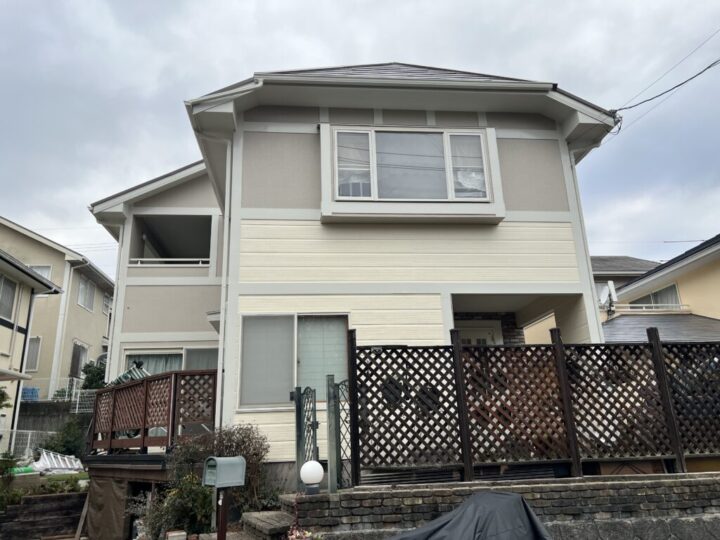 広島市佐伯区 Y様邸 外壁塗装・屋根塗装・防水工事