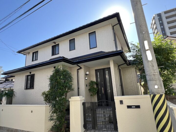 安芸郡 Ｗ様邸 外壁塗装工事