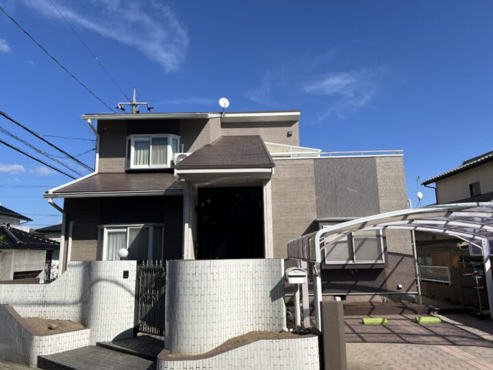 広島市佐伯区 Ｈ様邸 外壁塗装・屋根塗装工事