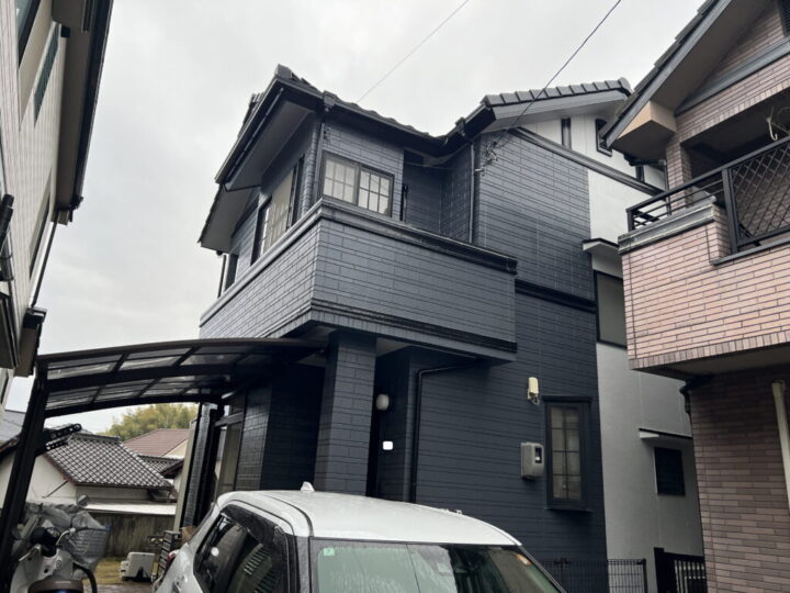 広島市佐伯区 Ｔ様邸 外壁塗装・屋根葺き替え工事