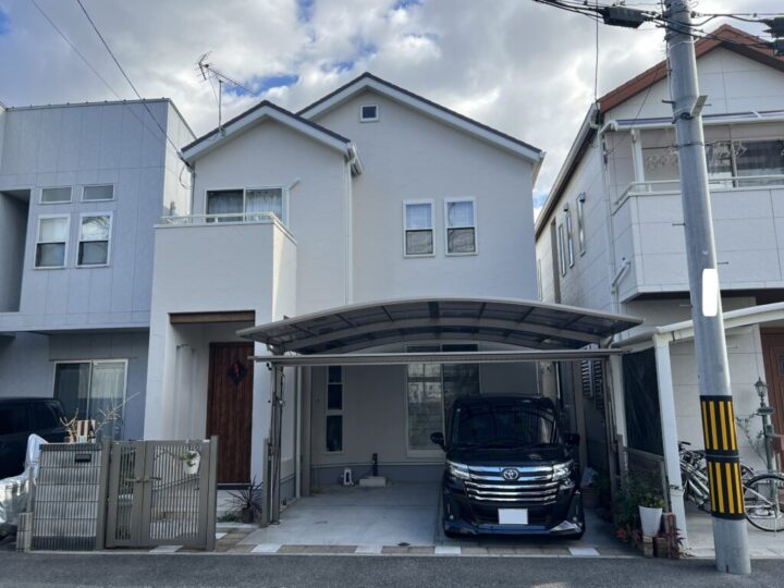 広島市南区 Ｕ様邸 外壁塗装・屋根塗装工事