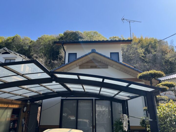 広島市佐伯区 Ｈ様邸 外壁塗装工事