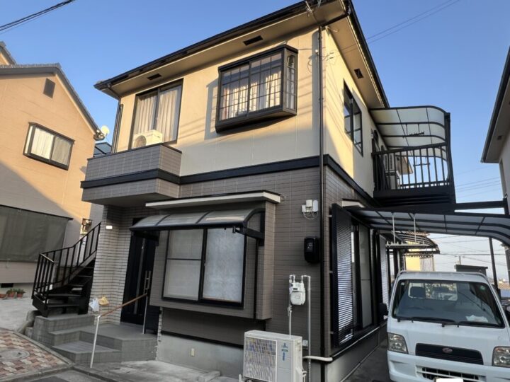 広島市佐伯区 Ｉ様邸 外壁塗装・屋根塗装工事